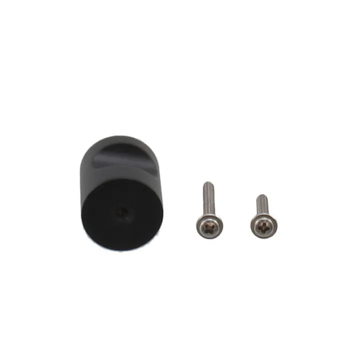 ハイロジック TQOOL SUS201 ラウンドツマミ パイ:25mm 黒ニッケル(CDC)【別送品】