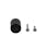 ハイロジック TQOOL SUS201 溝付ラウンドツマミ パイ:25mm 黒ニッケル(CDC)【別送品】