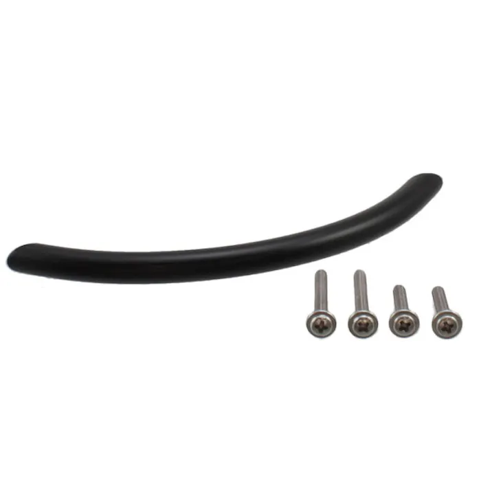 ハイロジック TQOOL SUS201 弓形ハンドル ピッチ:128mm 黒ニッケル(CDC)【別送品】