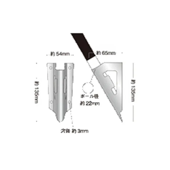 ハイロジック 国旗立テ ステン 1個入(CDC)【別送品】