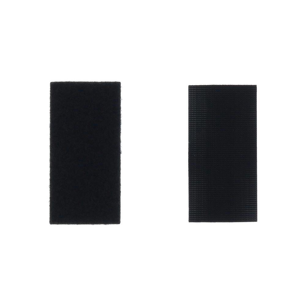 ハイロジック ベルクロ 強力型 5x10cm 2組入 黒(CDC)【別送品】 | ねじ