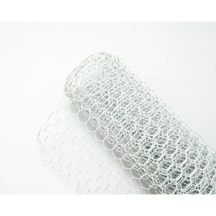 ハイロジック ホワイト亀甲網 #20×16mm×910mm×2m巻(CDC)【別送品】