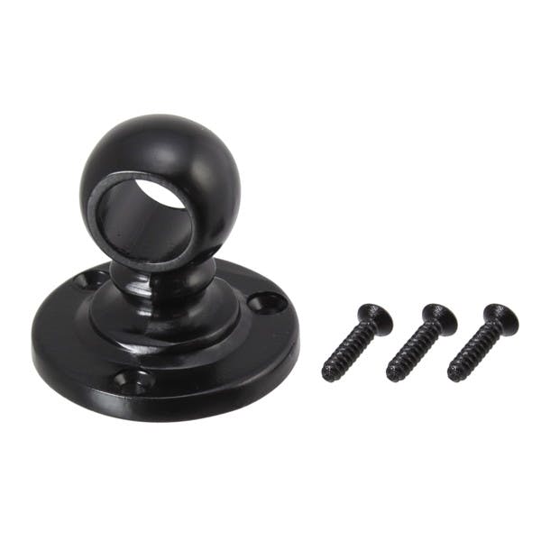 ハイロジック 37507 ブラケット 通 10mm ブラック 1個入(CDC)【別送品】