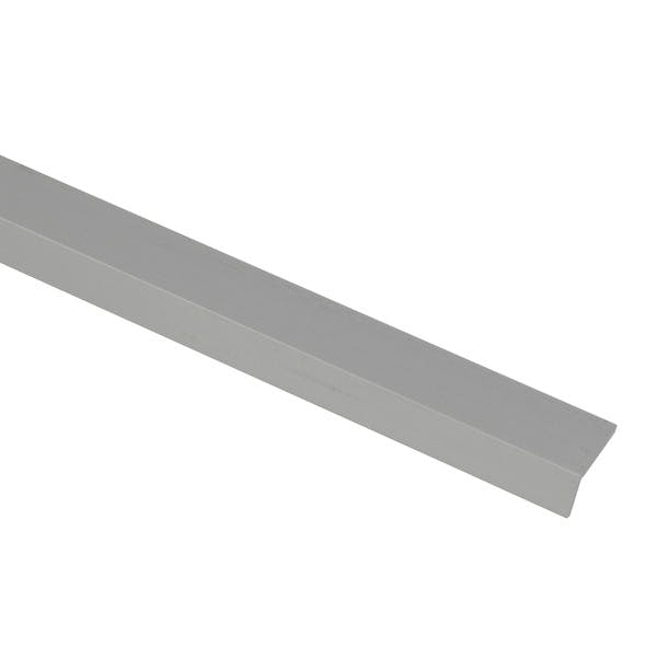 ハイロジック アルミ不等辺アングル 1.5x10x20mm 1m シルバー 1本(CDC)【別送品】