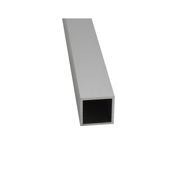 ハイロジック アルミ等辺角パイプ 1.5x20x20mm 1m シルバー 1本(CDC
