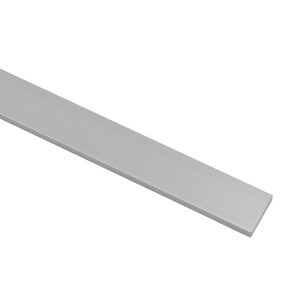 ハイロジック アルミフラットバー 3.0×15mm 1m シルバー 1本(CDC)【別送品】