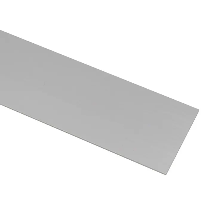ハイロジック アルミフラットバー 1.5×50mm 1m シルバー 1本(CDC)【別送品】