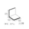ハイロジック アングルピース 3.0x25x50x50mm 穴アキ ブロンズ 1個(CDC)【別送品】