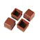 ハイロジック A-054 脚キャップ 21mm角 茶 4個入(CDC)【別送品】