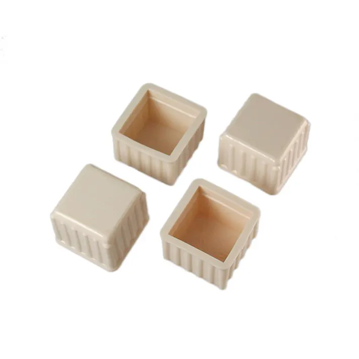 ハイロジック A-065 脚キャップ 24mm角 白 4個入(CDC)【別送品】