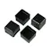 ハイロジック A-075 脚キャップ 24mm角 黒 4個入(CDC)【別送品】