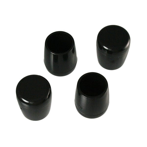 (未使用･未開封品)　ハイロジック 脚キャップ45mm角 A-058 茶 60wa65s ハイロジック A-104 パイプ脚キャップ 18mm丸 黒 4個入(CDC