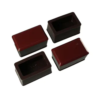 ハイロジック A-168スライドクッション長角キャップ 22-25x42-45 4個(CDC)【別送品】