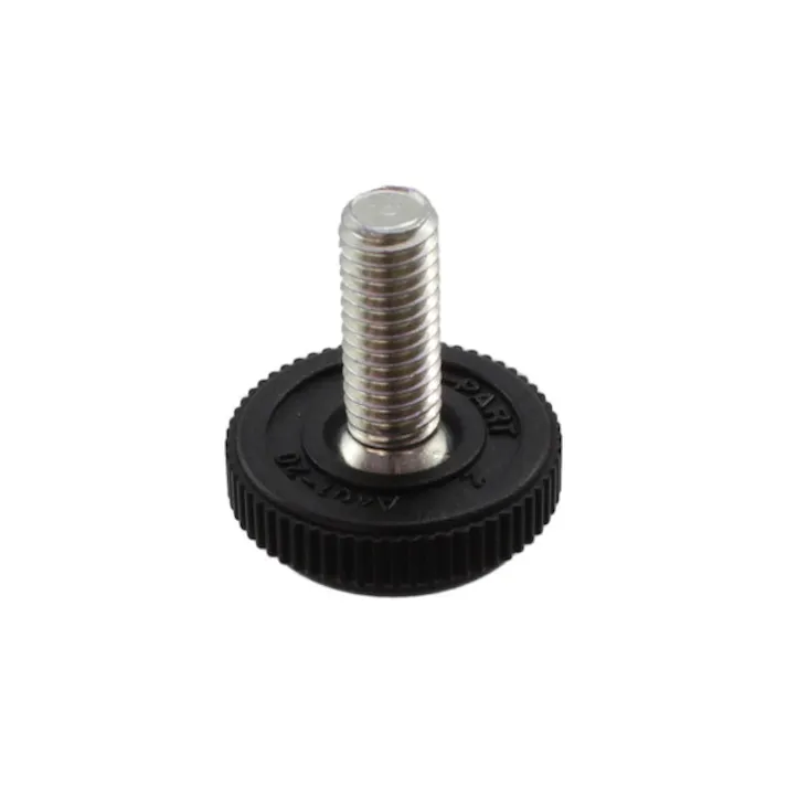 ハイロジック 57361 ハイグリップアジャスター 黒 20φ M6 1個入(CDC)【別送品】