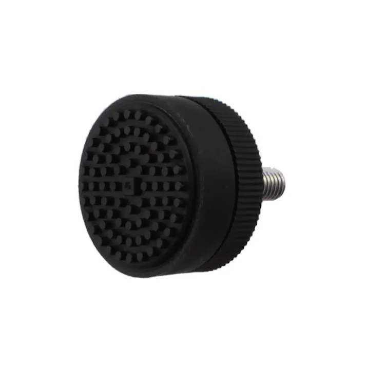 ハイロジック 57387 フリーロールアジャスターL 黒 40φ M8 1個入(CDC)【別送品】