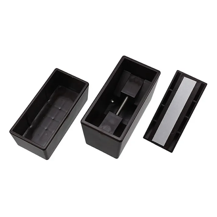 ハイロジック WALL TQOOL(ウォールツクール) DIY収納パーツ 2x4アジャスター ダークブラウン 1セット(CDC)【別送品】