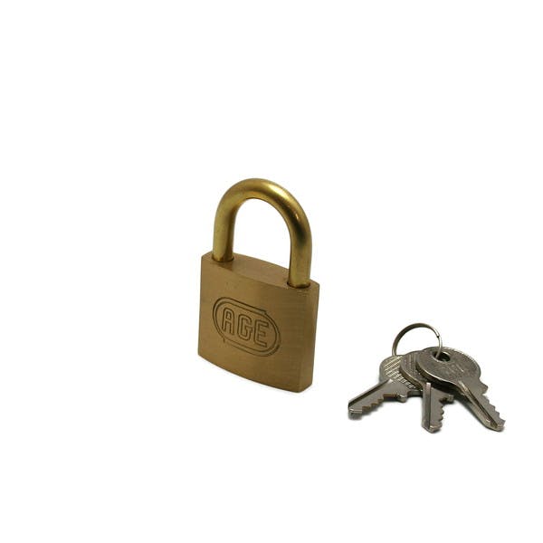 ハイロジック GY010 南京錠40mm 鍵番指定 3本キー(CDC)【別送品】