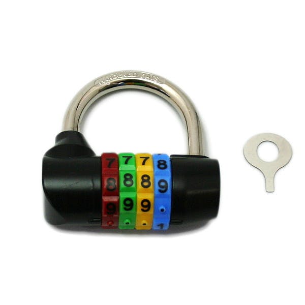 ハイロジック G-347 4桁幅広ツル可変文字合セ錠 1個入(CDC)【別送品】