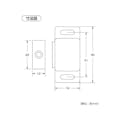 ハイロジック J-547 マグネットキャッチ(小)茶 1個入(CDC)【別送品】