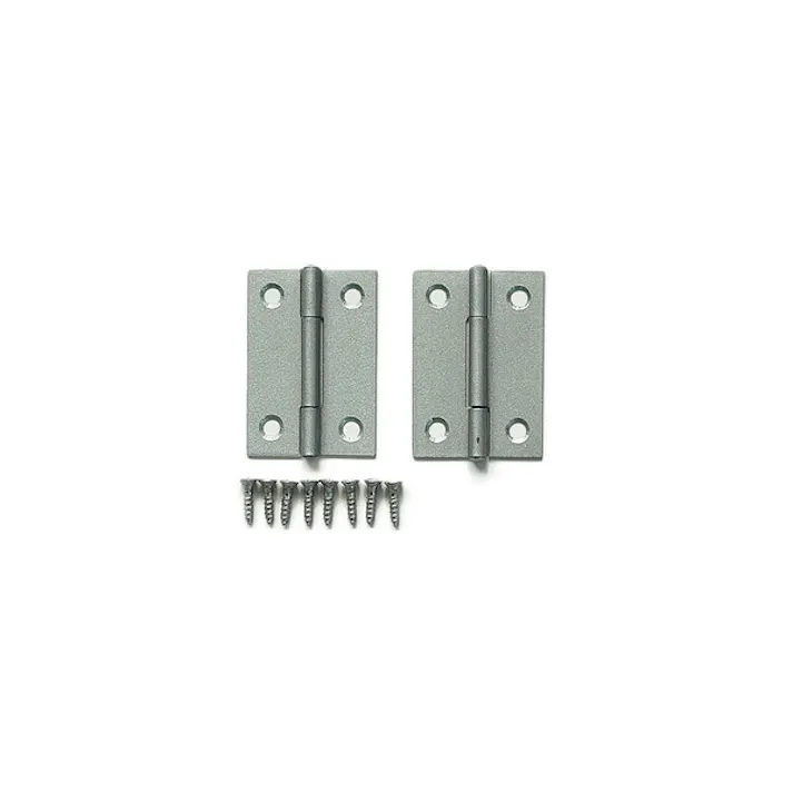 ハイロジック P-603 シルバー蝶番 38mm 2枚入(CDC)【別送品】