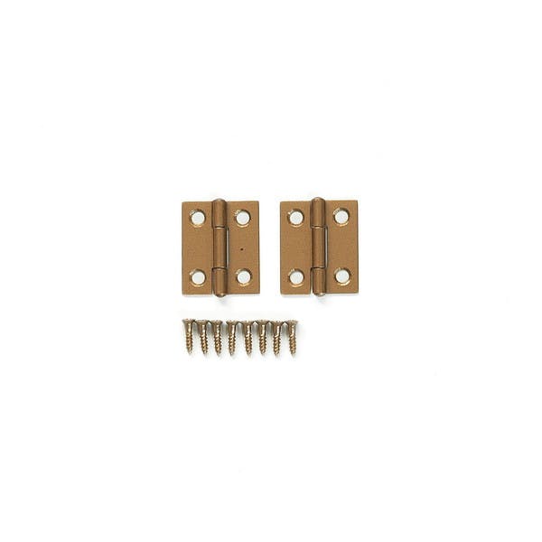 ハイロジック P-621 ゴールド蝶番 25mm 2枚入(CDC) 丁番 ハイロジック P-621 ゴールド蝶番 25mm 2枚入(CDC) 丁番
