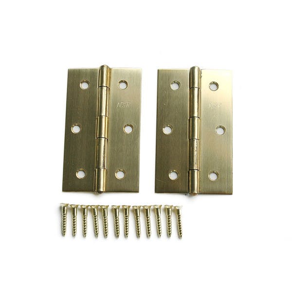 ハイロジック P-656 真チュウ蝶番 76mm 2枚入(CDC) 丁番 ハイロジック P-656 真チュウ蝶番 76mm 2枚入(CDC) 丁番