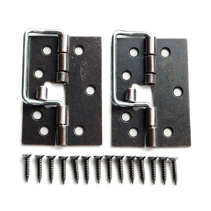 ハイロジック PY-706 蝶番掛金 60mm(鉄) 2枚入(CDC)【別送品】