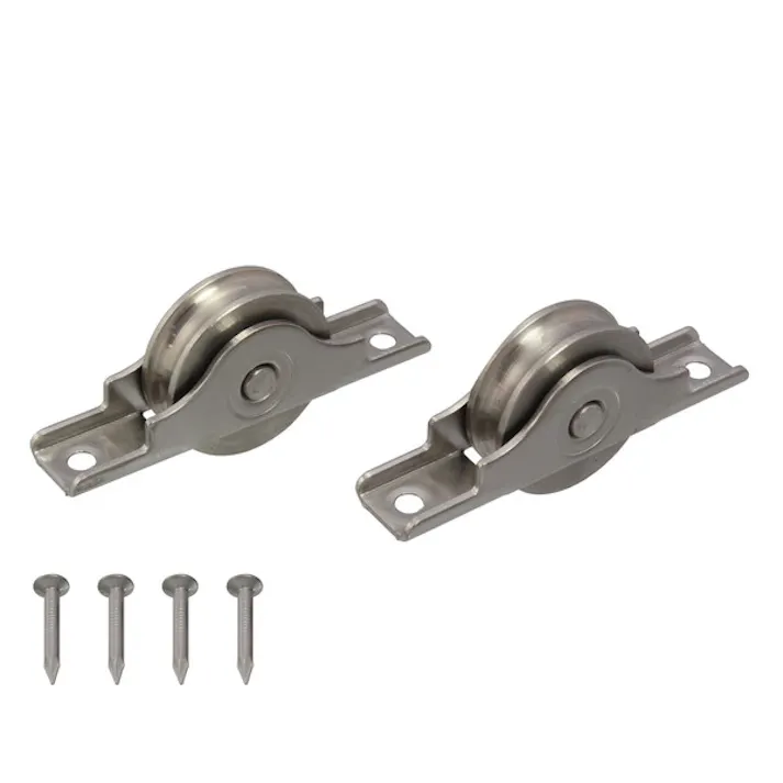 ハイロジック U-755 ステンレス戸車 30mm(丸) 2個入(CDC)【別送品】