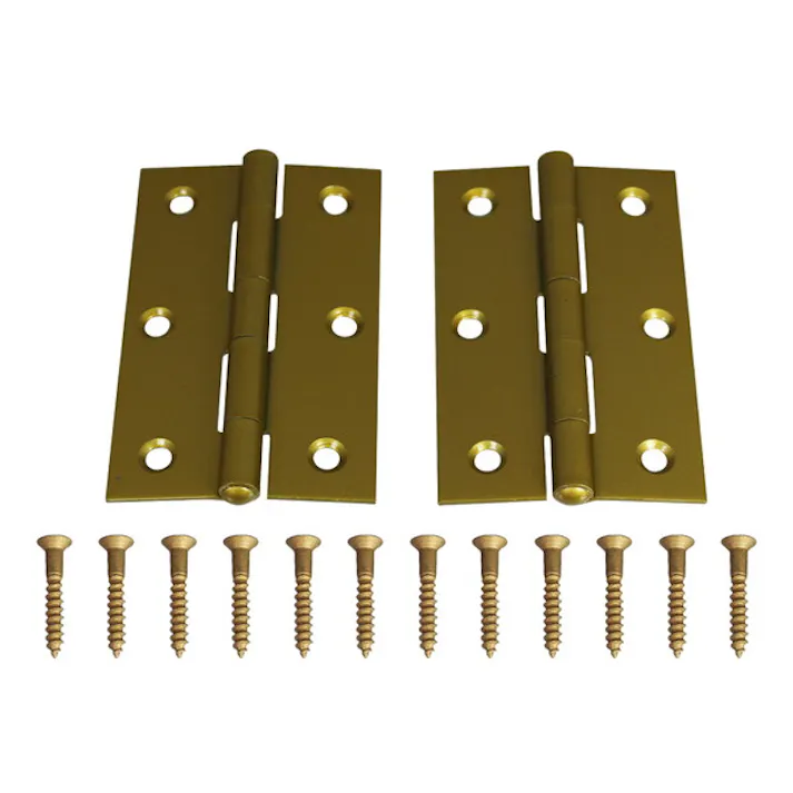 ハイロジック ゴールド蝶番 89mm 2枚入(CDC)【別送品】