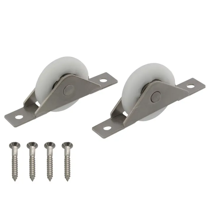 ハイロジック 72640 脱輪防止戸車ステン枠YD 33mm 2個入(CDC)【別送品】