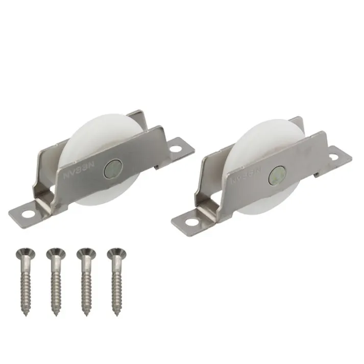 ハイロジック 72643 精密防音戸車 NV33N-Y 2個入(CDC)【別送品】