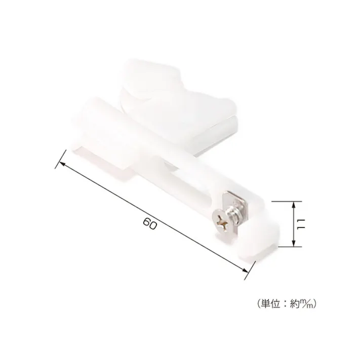 ハイロジック 94675 HHK35777L網戸動片内観左外止YS YK24(CDC)【別送品】