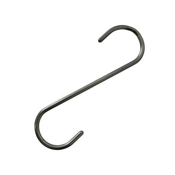 ハイロジック EH-260 Sフック 6×180mm 黒クローム 1本入(CDC)【別送品】