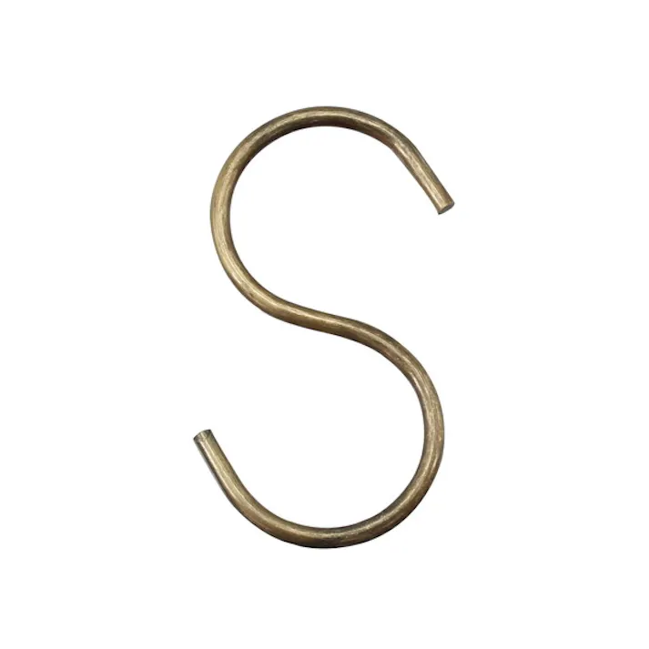 ハイロジック TQOOL スタイリッシュ Sフック 4x85mm ゴールド EH-267(CDC)【別送品】
