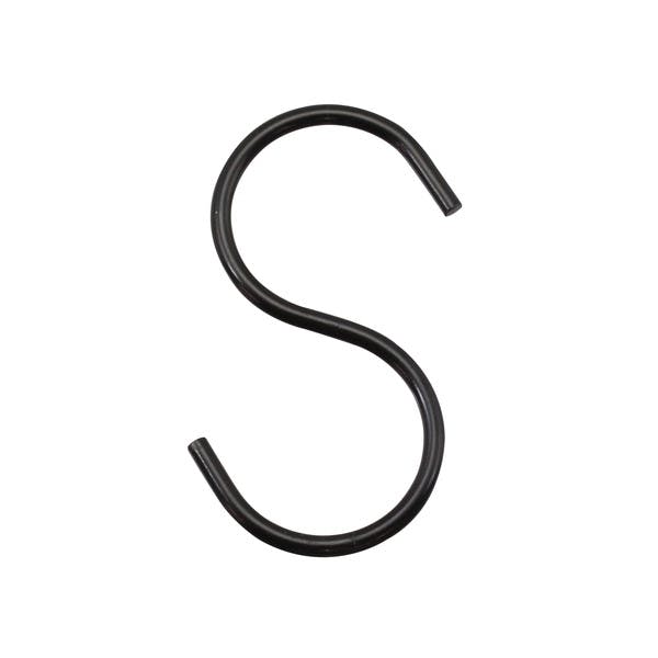 ハイロジック TQOOL スタイリッシュ Sフック 4x85mm ブラック EH-268(CDC)【別送品】