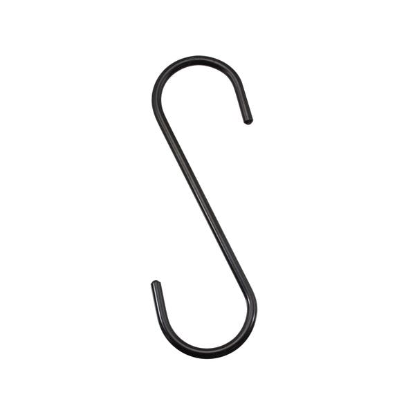 ハイロジック TQOOL スタイリッシュ Sフック 6x180mm ブラック EH-272(CDC)【別送品】