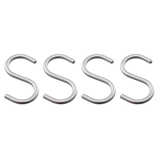 ハイロジック 95354 アルミSフック 小 シルバー 4本入(CDC) DIY Sカン ハイロジック 95354 アルミSフック 小 シルバー 4本入(CDC) DIY Sカン