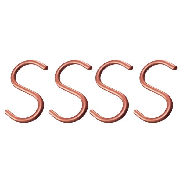 ハイロジック 95356 アルミSフック 小 ブロンズ 4本入(CDC) DIY Sカン ハイロジック 95356 アルミSフック 小 ブロンズ 4本入(CDC) DIY Sカン