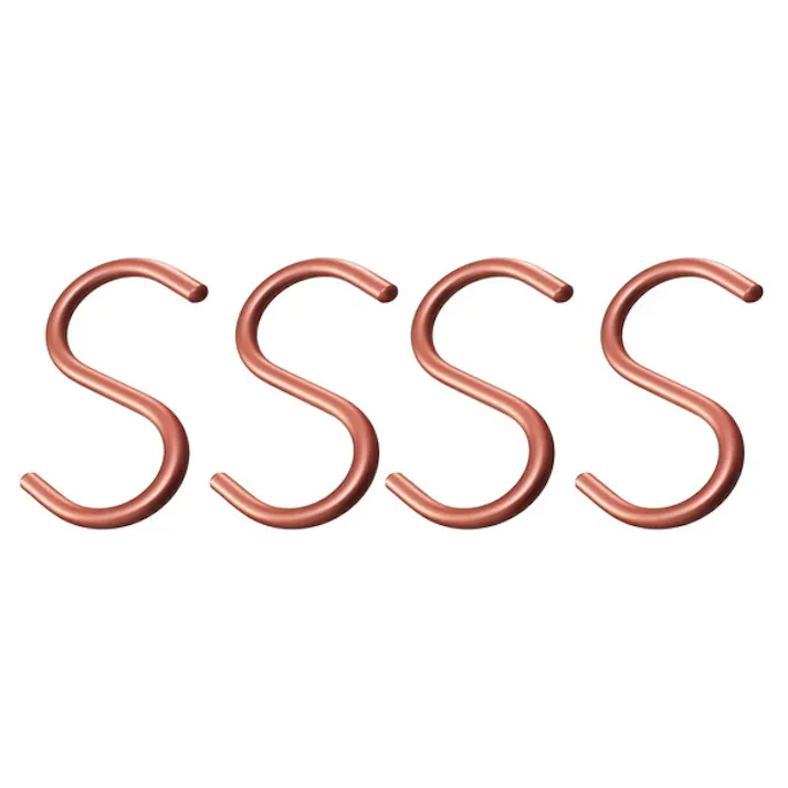 ハイロジック 95356 アルミSフック 小 ブロンズ 4本入(CDC)【別送品】