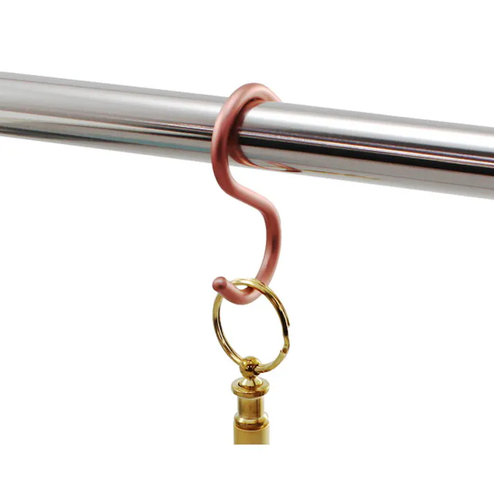 ハイロジック 95356 アルミSフック 小 ブロンズ 4本入(CDC)【別送品】