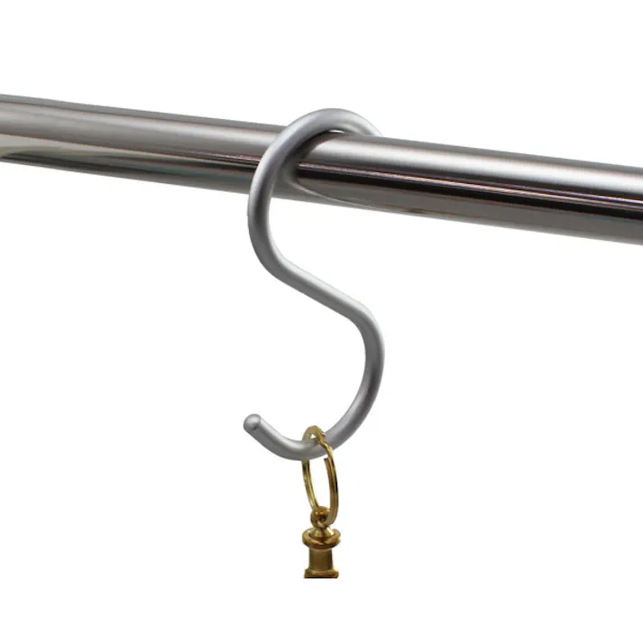 ハイロジック 95357 アルミSフック 中 シルバー 3本入(CDC)【別送品】