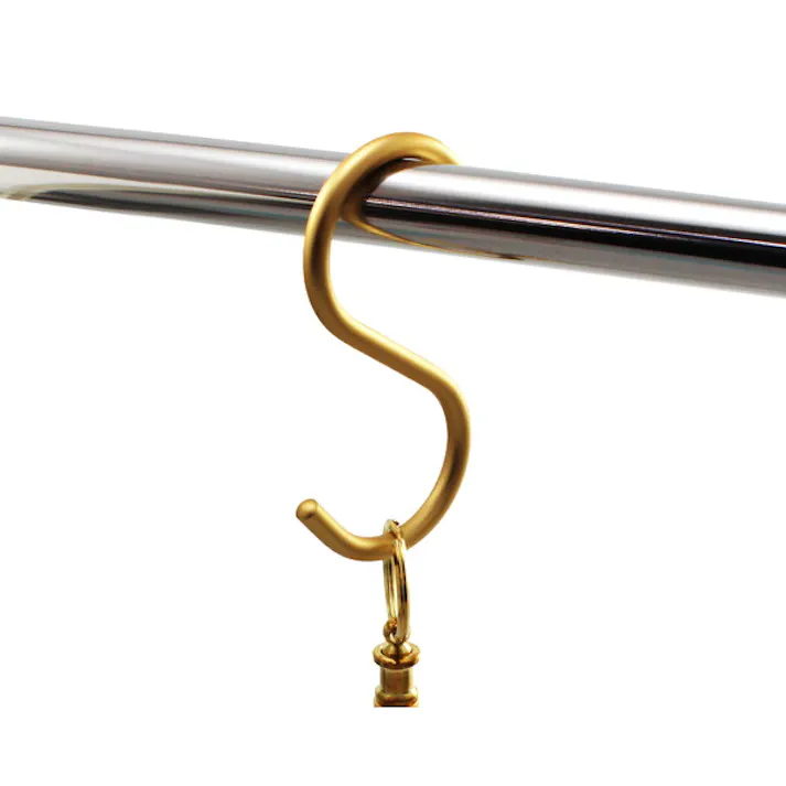 ハイロジック 95358 アルミSフック 中 ゴールド 3本入(CDC)【別送品】