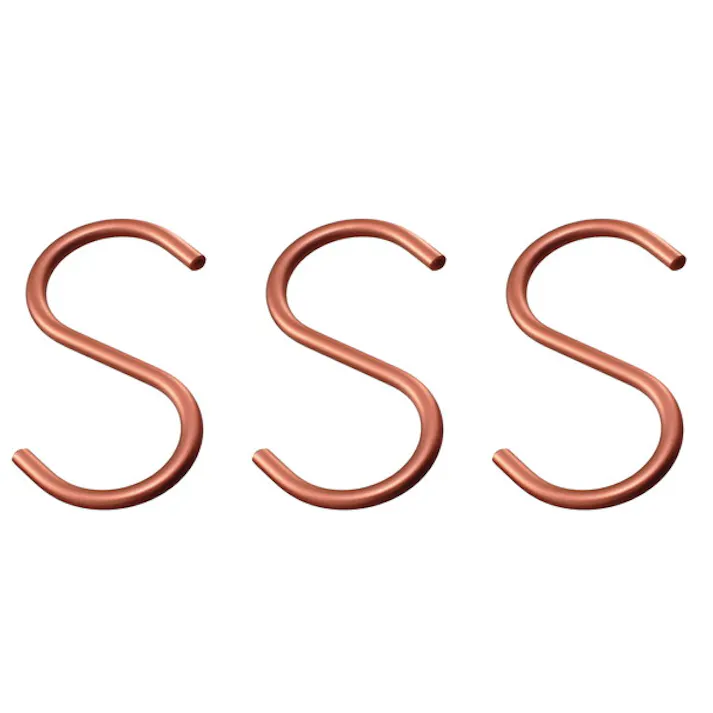 ハイロジック 95359 アルミSフック 中 ブロンズ 3本入(CDC)【別送品】