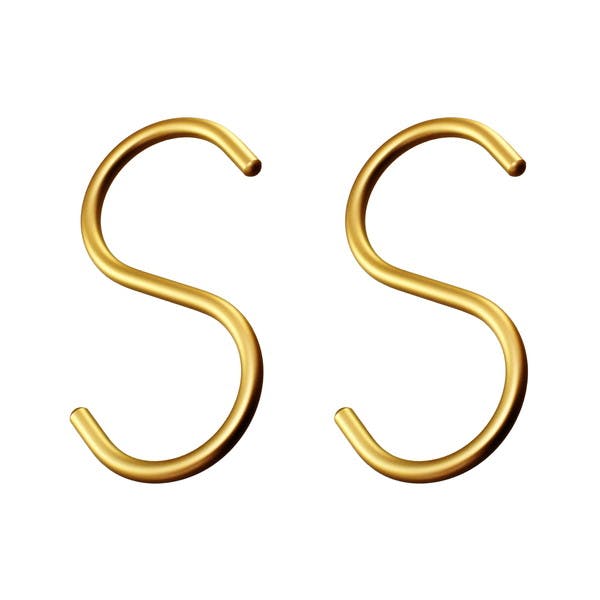 ハイロジック 95361 アルミSフック 大 ゴールド 2本入(CDC) DIY Sカン ハイロジック 95361 アルミSフック 大 ゴールド 2本入(CDC) DIY Sカン