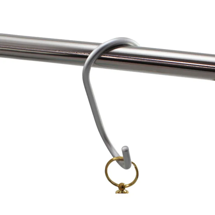 ハイロジック 95366 アルミ直角Sフック 中 シルバー 3本入(CDC)【別送品】