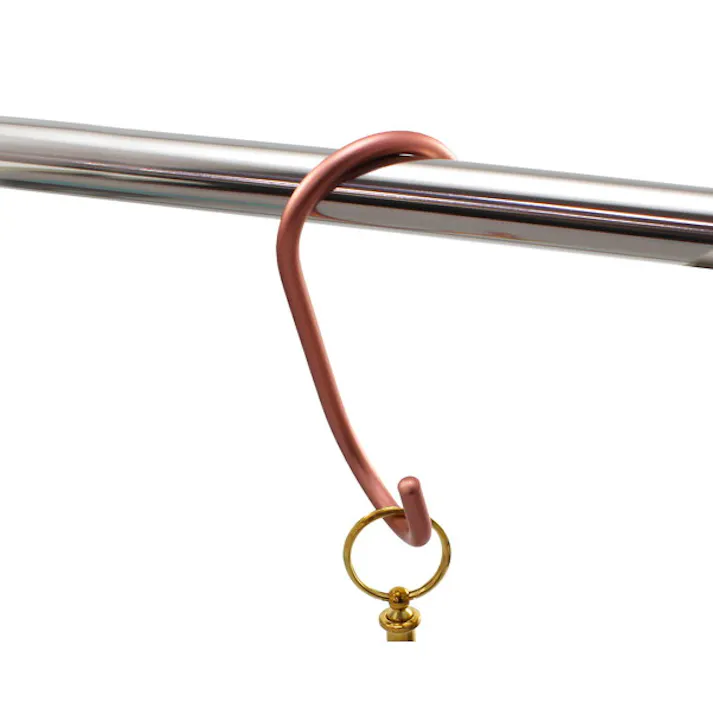 ハイロジック 95368 アルミ直角Sフック 中 ブロンズ 3本入(CDC)【別送品】