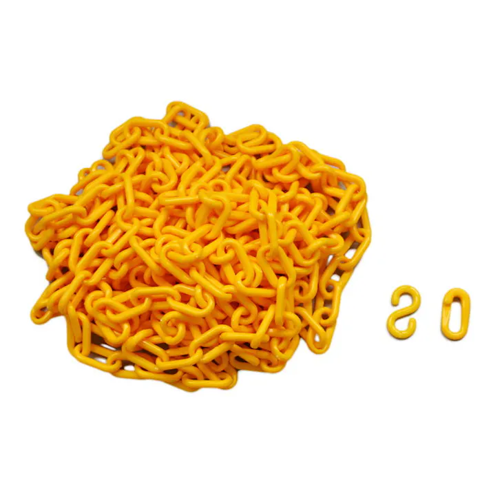 ハイロジック 96100 PCチェーン(黄色)♯6x3m パーツ付 1組入(CDC)【別送品】