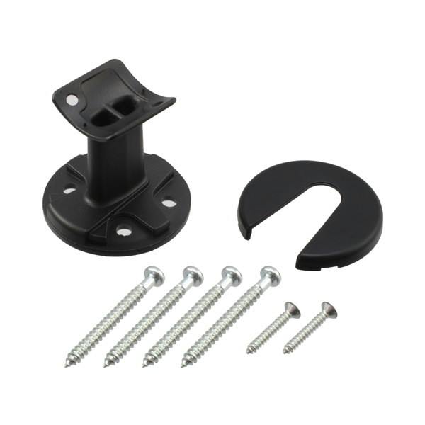 ハイロジック 97247 直付ブラケット ブラック 1個入(CDC)【別送品】