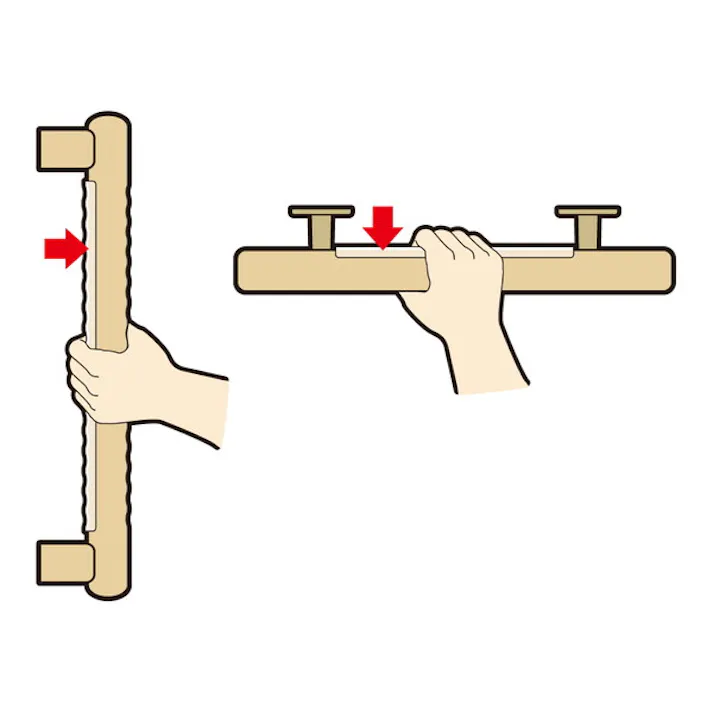 ハイロジック 97401 オ助ケボー手摺ノスベリ止 300mm 5枚入(CDC)【別送品】
