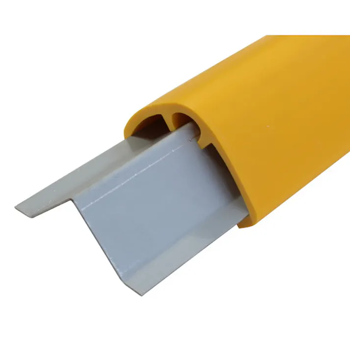 ハイロジック コーナーガード 衝撃吸収材 1mx65mmエル型 黄 1本 SCL-0065V 97802(CDC)【別送品】